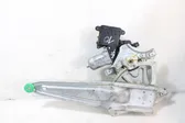 Rear window lifting mechanism without motor