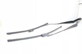 Front wiper blade arm