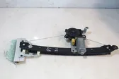 Rear window lifting mechanism without motor