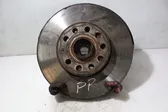 Front wheel hub spindle knuckle