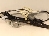 Rear window lifting mechanism without motor