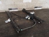 Front window lifting mechanism without motor