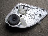 Rear window lifting mechanism without motor