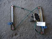 Front window lifting mechanism without motor