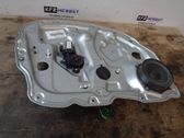 Rear window lifting mechanism without motor
