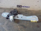 Rear window lifting mechanism without motor