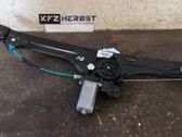 Front window lifting mechanism without motor