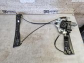 Front window lifting mechanism without motor