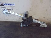 Rear window lifting mechanism without motor