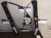 Front window lifting mechanism without motor