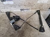 Front window lifting mechanism without motor