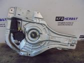 Rear window lifting mechanism without motor