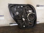 Rear window lifting mechanism without motor