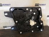 Front window lifting mechanism without motor