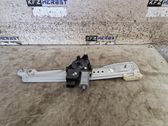 Rear window lifting mechanism without motor