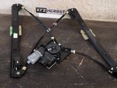 Front window lifting mechanism without motor