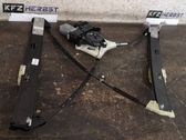 Front window lifting mechanism without motor