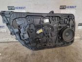 Front window lifting mechanism without motor
