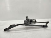 Front wiper linkage and motor