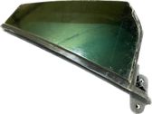 Rear vent window glass