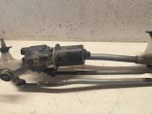 Front wiper linkage and motor