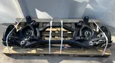 Rear axle beam with reductor