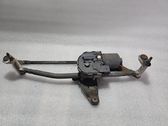 Front wiper linkage and motor