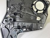 Rear window lifting mechanism without motor