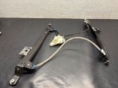 Rear window lifting mechanism without motor