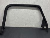 Rear door glass trim molding