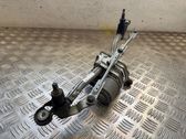 Front wiper linkage and motor