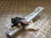 Rear window lifting mechanism without motor