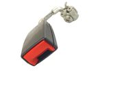 Rear seatbelt buckle