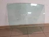 Rear door window glass