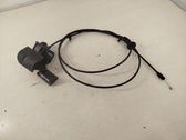 Engine bonnet/hood lock release cable