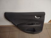 Rear door card panel trim