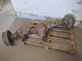 Rear axle beam with reductor