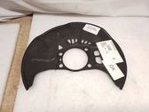 Front brake disc dust cover plate