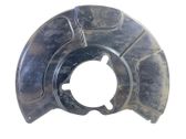 Front brake disc dust cover plate