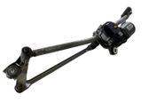 Front wiper linkage and motor