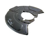 Front brake disc dust cover plate