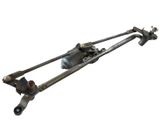 Front wiper linkage and motor