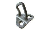 Sliding door lock loop/hook striker