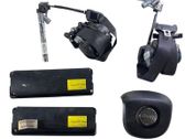 Airbag set with panel