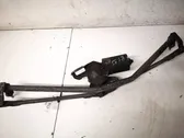 Front wiper linkage and motor