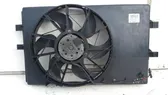 Radiator cooling fan shroud