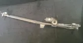 Front wiper linkage and motor