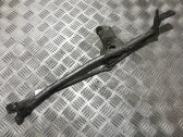 Front wiper linkage and motor