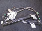 Regulador con motor de la ventanilla de la puerta corredera