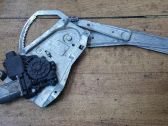 Regulador con motor de la ventanilla de la puerta corredera